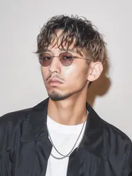 man'sカット+似合わせハイライト&透明感カラー+ケラフェクトトリートメント