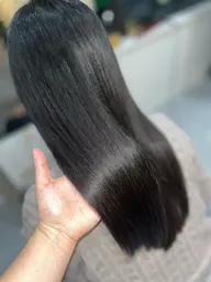 似合わせカット+自然な縮毛矯正+3stepTR［ボブレイヤーカット/顔周りレイヤー］