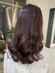 ✨乾かすだけで決まる✨ コテ巻き風デジタルパーマ+カット+3step treatment