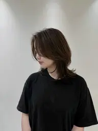 (7,8月限定🐈‍⬛)ミディアムレイヤーカット＋ワンカラー