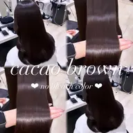 ﾆﾝｷ♡ワンカラー🤎ྀི＋ オージュアトリートメント🫧 (現金以外可◎/平土11:00～、日祝10:00～)