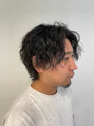 【🔥無造作な質感🔥】メンズカット➕ツイストスパイラル［束感/学割U24］