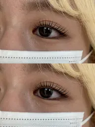 まつ毛に優しく最強可愛い🎀👀 パリジェンヌorまつげパーマ+トリートメント+束感コーティング仕上げ