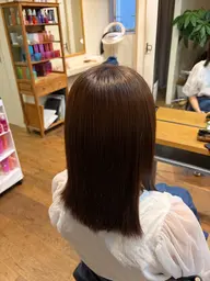 【お盆前限定メニュー】8月中にぜひ★平日限定!ワンカラー➕トリートメント¥1000🍀※ボブ〜胸上