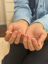 フレンチネイル(ベーシック)【ハンド】(オフ込み)(長さ出し別途)