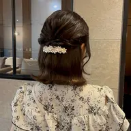 【期間限定価格✨】お出かけ前に🫧ハーフアップアレンジ🫧デートや結婚式のお呼ばれにもおすすめ💘