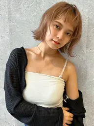 ワンカラー＋ブリーチモデル🌈💓