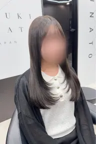 🩵前髪・顔周り美髪縮毛矯正🌧️