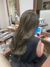 ブリーチなしダブルカラー