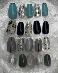 🎀人気メニュー🎀ハンド 定額ネイル 【オフなし】 ドライケア付き