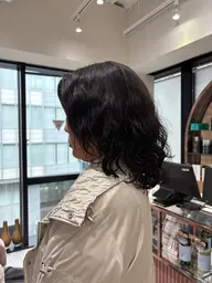 ‼️デビュー前限定‼️【ニュアンスパーマ】➕🫧ナノスチームトリートメント