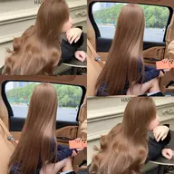 艶ワンカラー‼️人気No.2‼️【👢𝑩𝒆𝒊𝒈𝒆/ミルクティー𝑪𝒐𝒍𝒐𝒓🧋】+トリートメント付✨