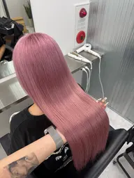 【人気no.1🎀❕】ダブルカラー🫧（ブリーチ＋カラー）