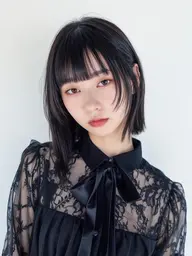 【ボブモデル🐬✨】丁寧カウンセリング+スタイリストのチェック付きなので失敗の心配はありません🌟