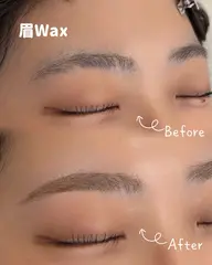 垢抜けセット💕似合わせパーマ(束間仕上げ付き✨)&眉毛ワックス/wax/間引き/カット