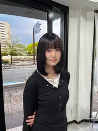【カラーでうる艶美髪が叶う】髪質改善カラー＋前処理ケアTR　¥7,980