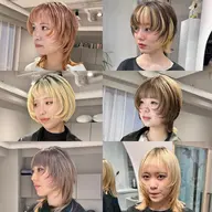レイヤーカット&カラー&ディープレイヤー3Stepトリートメント