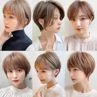 【撮影OK】カット+カラー+艶トリートメント※ショート限定