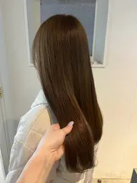 ⭐️人気No.1⭐️透明感カラー[アディクシー]+ケアトリートメント+カット