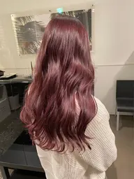 ロングヘアカット🍒 ＋ Aujuaクイックトリートメント ＋ 超音波アイロン