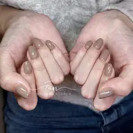 🤲 ワンカラー【ジェルオフ+500】 💅 300色以上から選べる♪シンプルで上品な定番ネイル✨