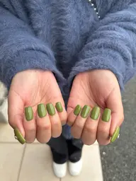 【オフありハンドネイル🌴✨】ワンカラーハンドネイル🌞アシスタント技術向上の為モデル募集中🎶