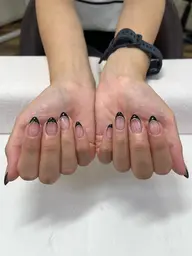 🌟【オフあり】クリアベース フレンチネイル🌟