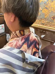 メンズカット+シャンプー＋ヘアセット　パーマ、フェード特殊カットも利用可能