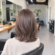 ワンカラー🩷全頭艶ヘアカラー🩵