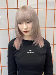 レイヤーカットチェックモデル✂️🎀 ０円  19:30-のみ限定