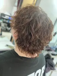 メンズパーマ+カット✂︎