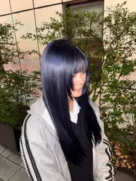 【1日３名様限定☔️】ツヤ感暗髪カラー🐈‍⬛