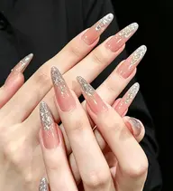 【ジュニアクーポン】チップ長さ出しラメグラデーションorカラグラデーション