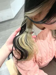 インナーカラー(イヤリング)🎨+ 美潤トリートメント🫧