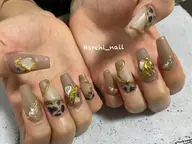 ロングネイルに最適!強度、長さを重視したい方に!【オフなし】スカルプ アート10本し放題【ジェルコート付】