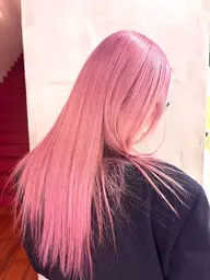 【🔮ダメージレス特化🔮】ブリーチリタッチ➕ダブルカラー➕ケラチントリートメント《ムラ修正/複雑履歴》