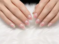 チークネイル🌸ジェルオフ込み