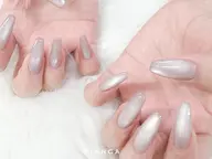 \6月限定!/【オフなし】 ハンド🤚🏻ちゅるん水光マグネットネイル🫧/川口/夏/パラジェル変更可能♡