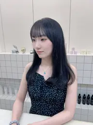 前髪カット＋透明感カラー+トリートメント