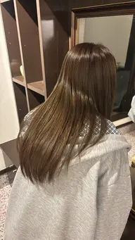 カット+透明感カラー+トリートメント🫧🌱