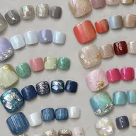 オフなし🌈20種の選べるフットサンプルデザイン