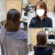 【スタイルチェンジ限定】Cut(カット)+Onecolor(ワンカラー) ⚠️ご予約可能日はスナップフォトをご覧ください