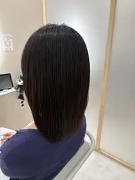 【クセが気になる方へ】 Premium艶髪ストレート(縮毛矯正)+カット