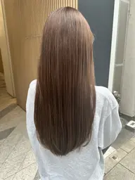 💞透明感カラー+髪質改善ULTOWAトリートメント+マイクロバブル