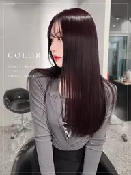 【モデル様募集】 水木金曜限定‼️ モテ艶カラー 🎀+ ダメージ補修トリートメント🩵 🫧