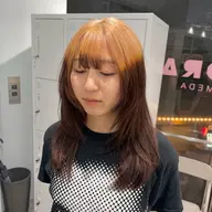 🦊🤎ケアブリーチデザイン+ワンカラー🤎🦊【アシスタント料金】※詳細必読、条件有