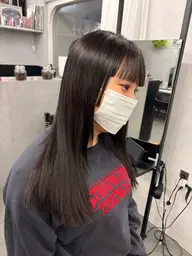 【🎃10月限定クーポン⭐️】前髪縮毛矯正➕似合わせカット
