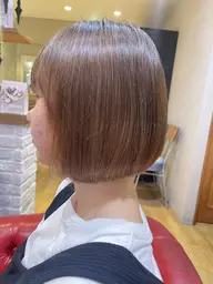 カット+髪質改善カラー+白髪ぼかしハイライト