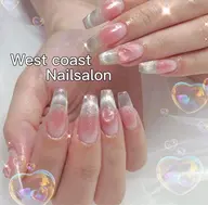 【オフなし】✨GW大人気💖チーク+マグネットフレンチネイル💖