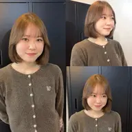 【大人気💫】肌映えカラー+似合わせカット+髪質改善トリートメント